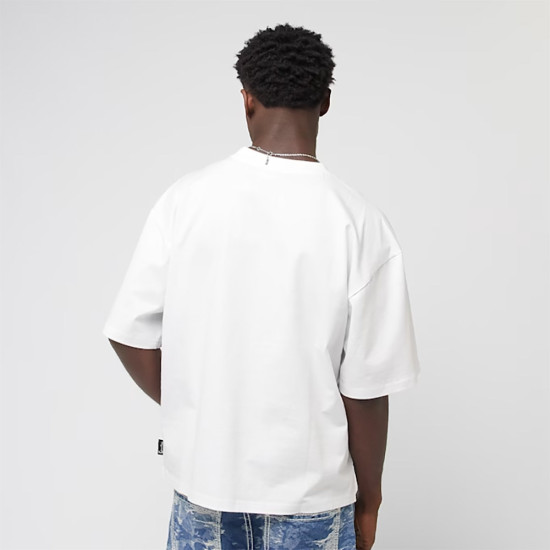 Karl Kani Ανδρική κοντομάνικη μπλούζα Woven Signature Chrome Logo Crop Tee